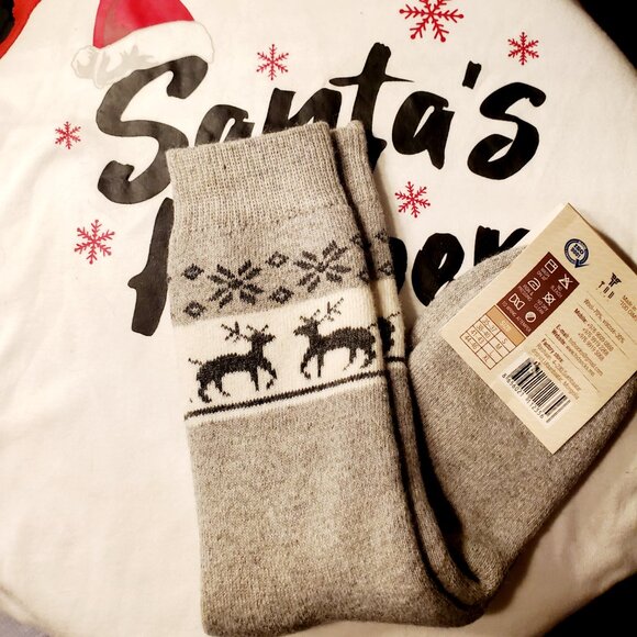 Mongolian sheep wool /70%/ socks🐏 - Picture 2 of 2